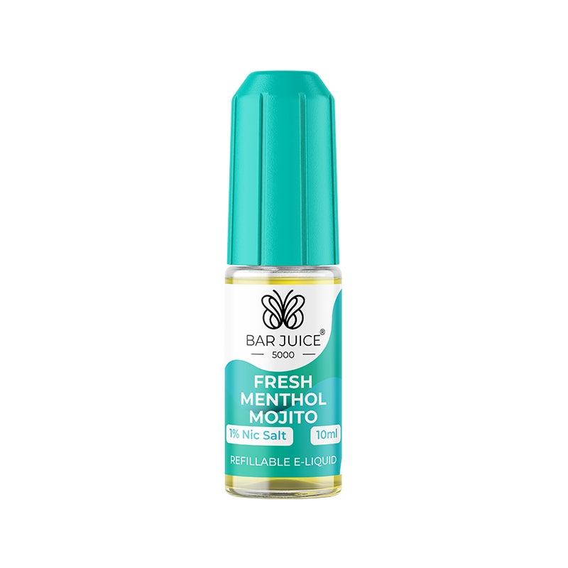 Bar Juice 5000 10ml Nic Salts - Fresh Menthol Mojito