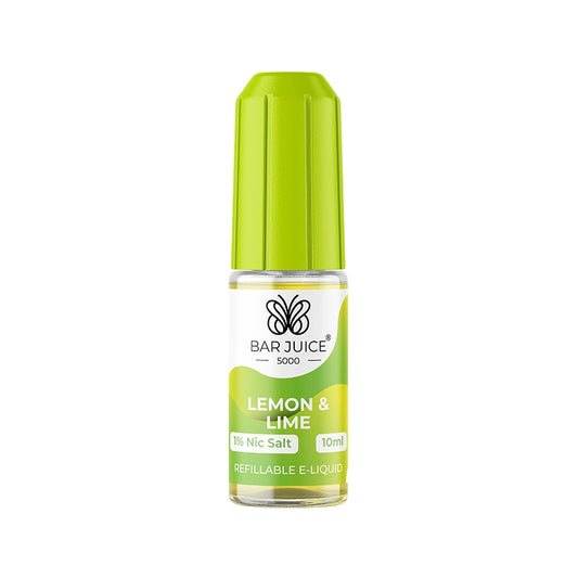 Bar Juice 5000 10ml Nic Salts - Lemon & Lime