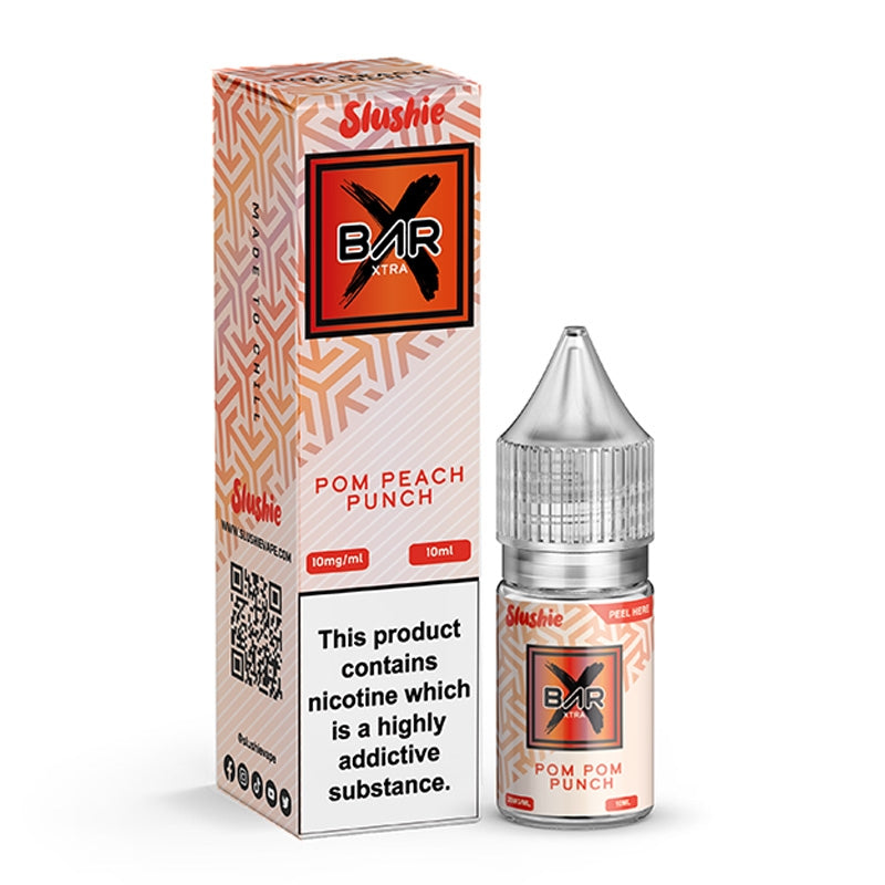 Bar Xtra Nic Salts by Slushie - Pom Peach Punch