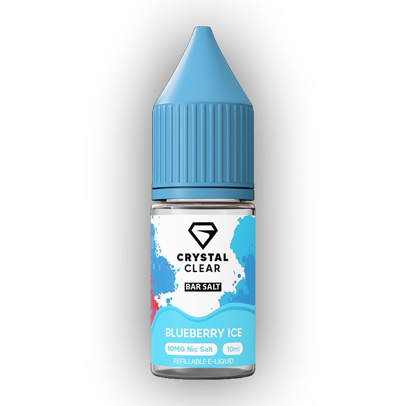 Crystal Clear Nic Salts - Blueberry Ice