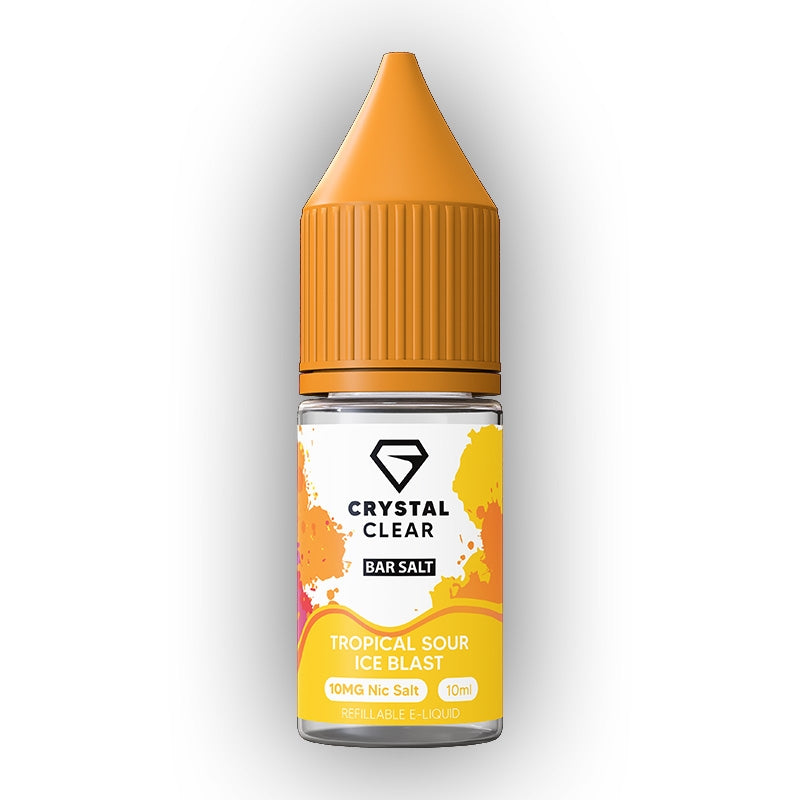 Crystal Clear Nic Salts - Tropical Sour Ice Blast
