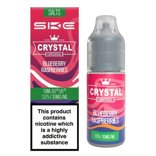 Crystal Original 10ml Nic Salts - Blueberry Raspberries