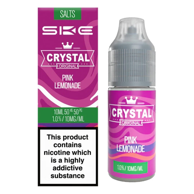 Crystal Original 10ml Nic Salts - Pink Lemonade