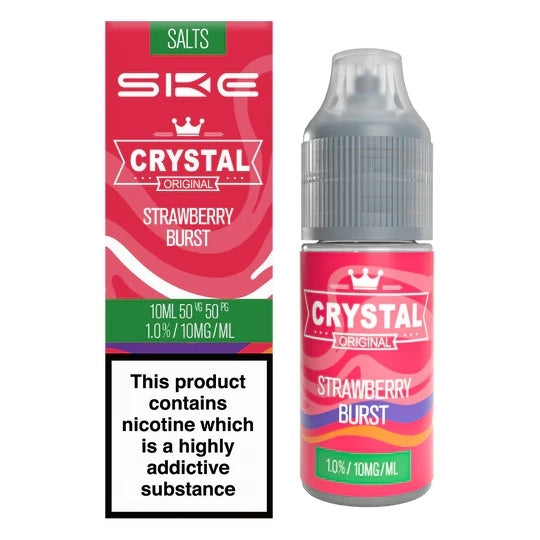 Crystal Original 10ml Nic Salts - Strawberry Burst