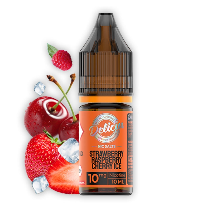 Deliciu Nic Salts by Vaporesso - Strawberry Rasberry Cherry Ice