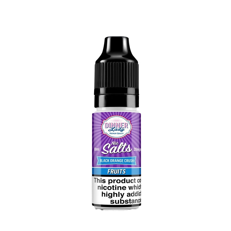 Dinner Lady 10ml Nic Salts (2023 Range) - Black Orange Crush