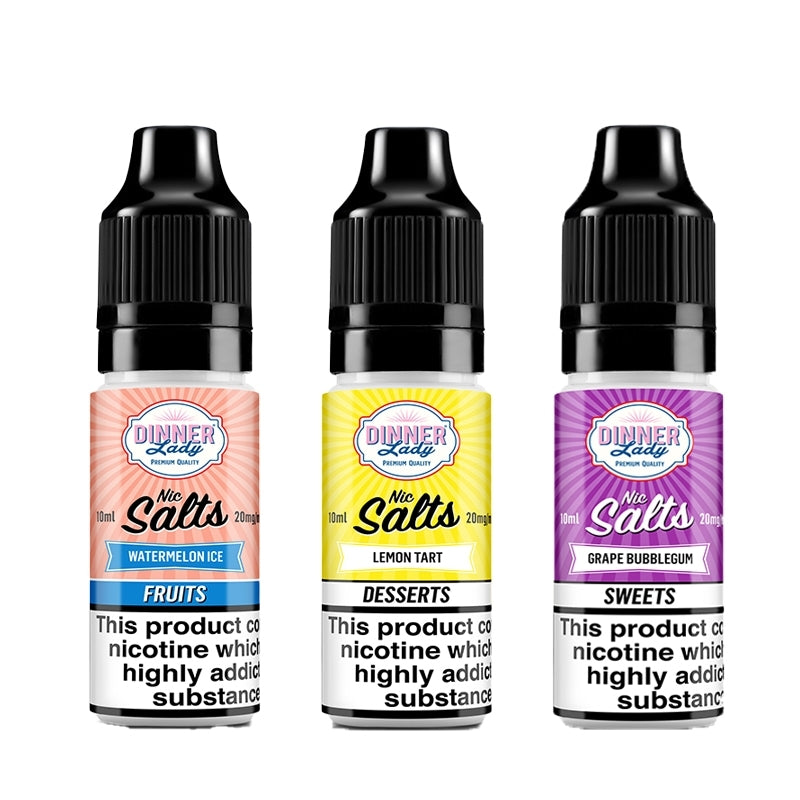 Dinner Lady 10ml Nic Salts (2023 Range) - Blueberry Lemonade
