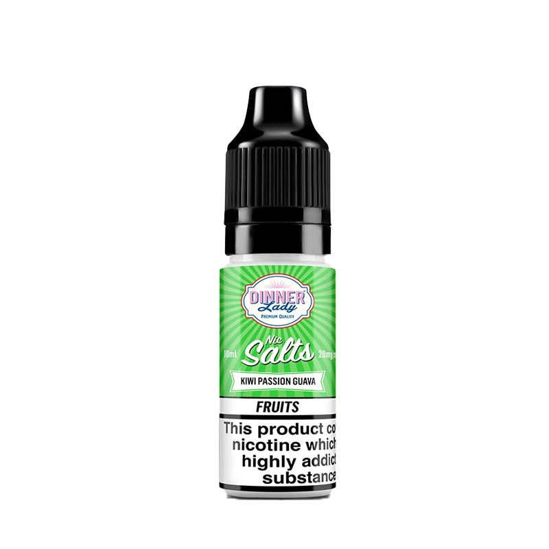 Dinner Lady 10ml Nic Salts (2023 Range) - Kiwi Passion Guava