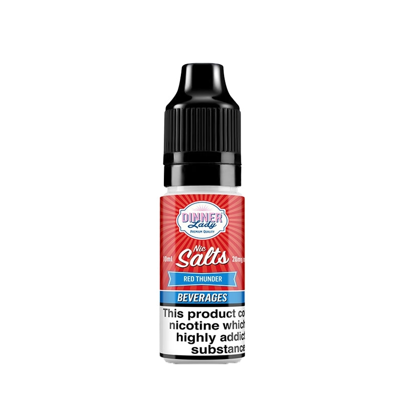 Dinner Lady 10ml Nic Salts (2023 Range) - Red Thunder