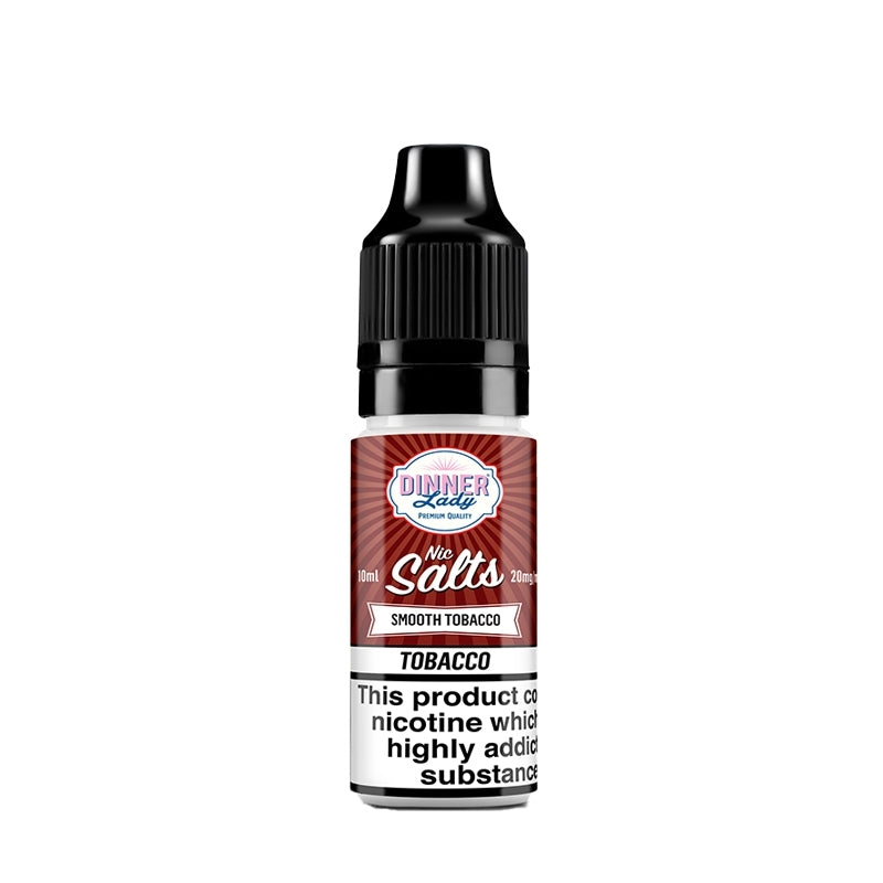 Dinner Lady 10ml Nic Salts (2023 Range) - Smooth Tobacco