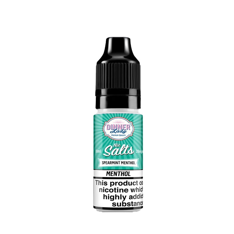 Dinner Lady 10ml Nic Salts (2023 Range) - Spearmint Menthol
