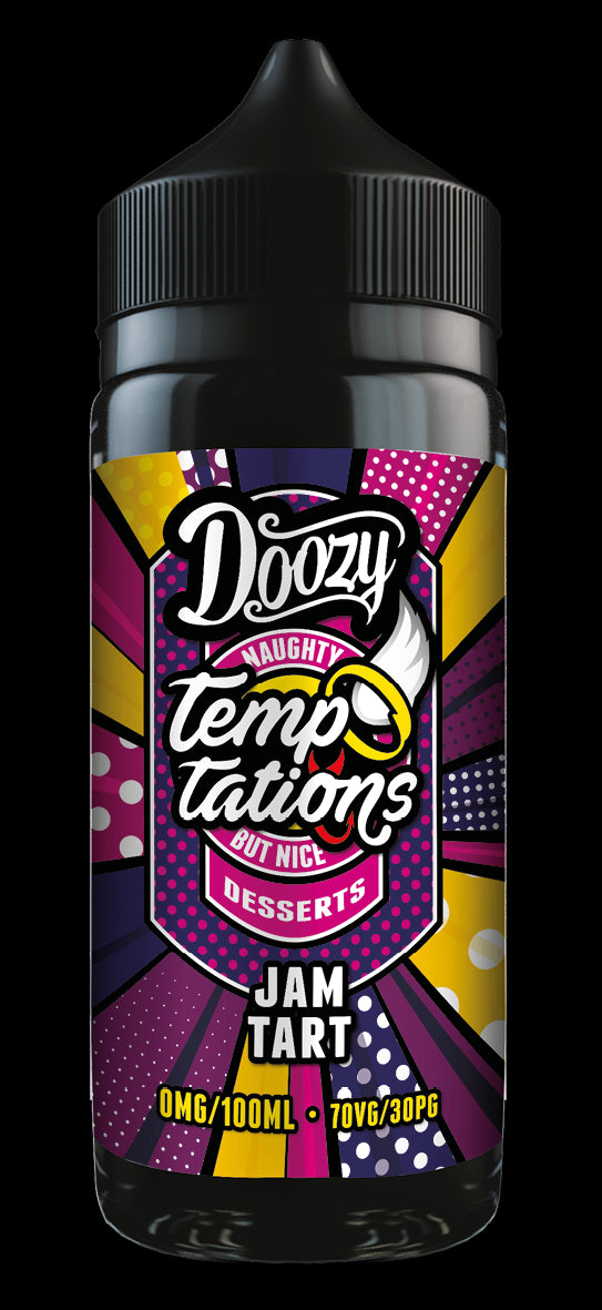 Doozy Temptations 100ml Shortfill - Jam Tart