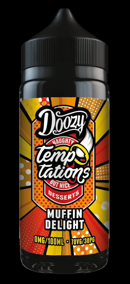 Doozy Temptations 100ml Shortfill - Muffin Delight
