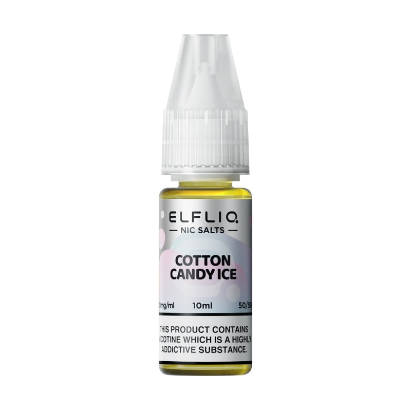 Elf Bar ElfLiq 10ml Nic Salts - Cotton Candy Ice (P&B Cloudd)