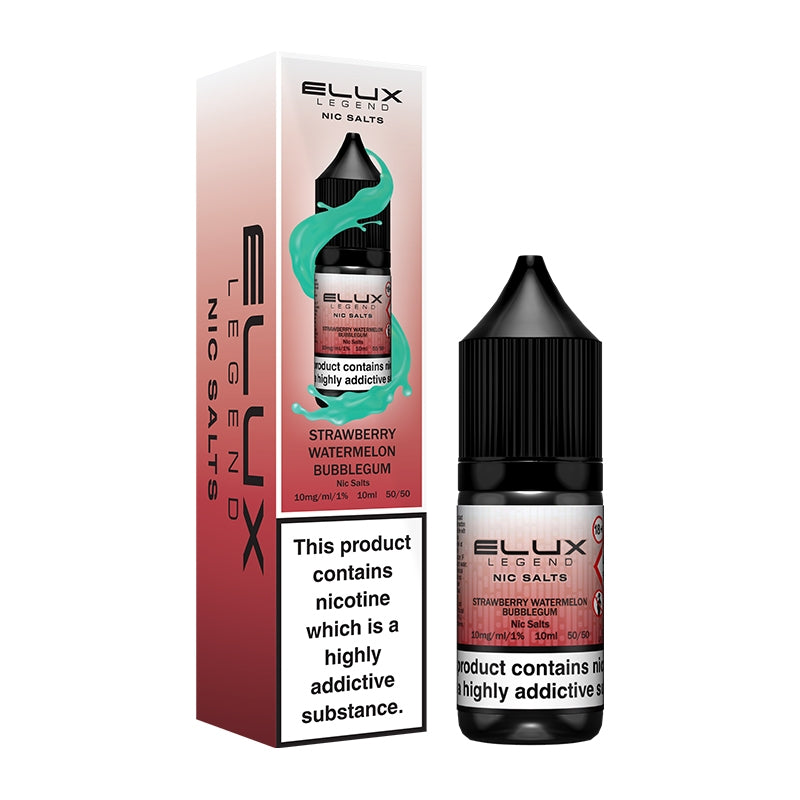 Elux Legend Nic Salts - Strawberry Watermelon Bubblegum