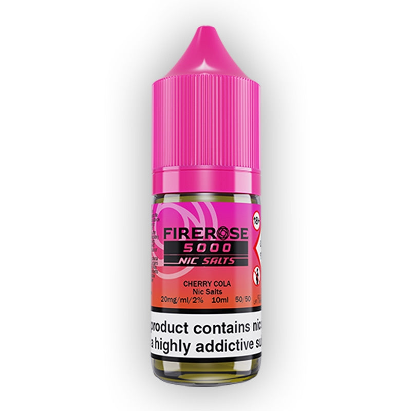 FireRose 5000 10ml Nic Salts - Cherry Cola