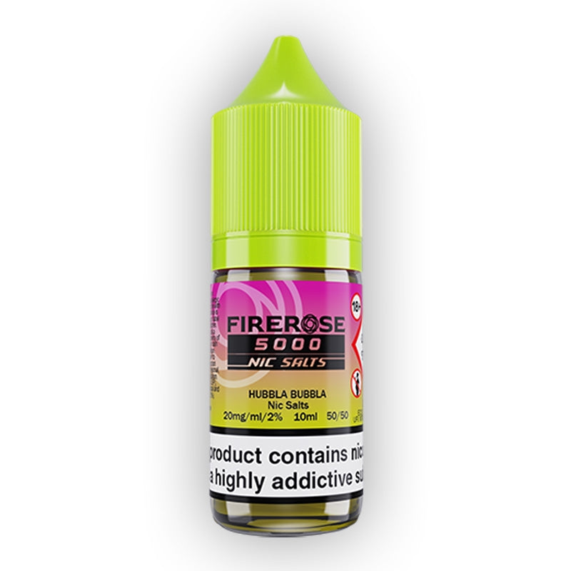 FireRose 5000 10ml Nic Salts - Hubbla Bubbla
