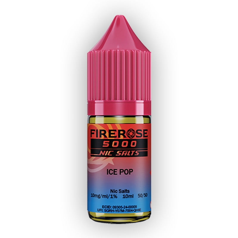 FireRose 5000 10ml Nic Salts - Ice Pop
