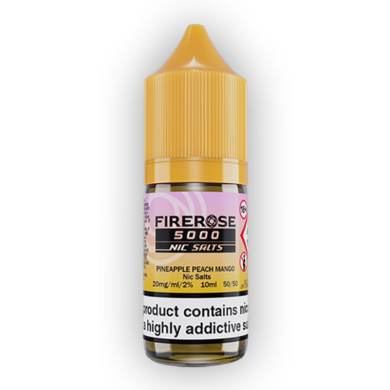 FireRose 5000 10ml Nic Salts - Pineapple Peach Mango