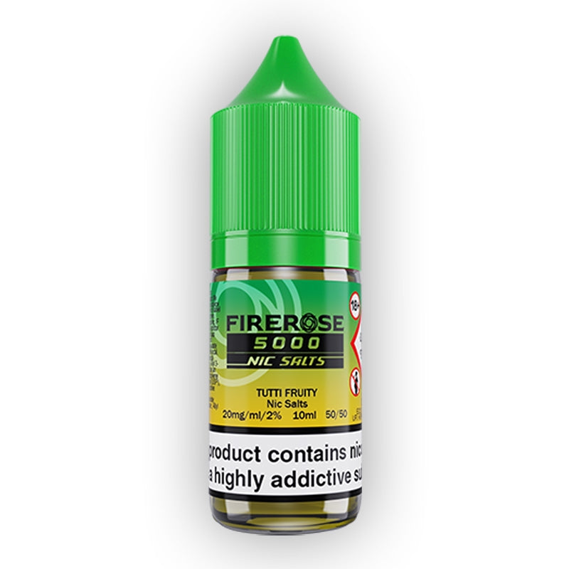 FireRose 5000 10ml Nic Salts - Tutti Fruity
