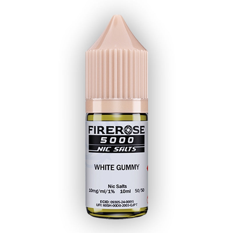 FireRose 5000 10ml Nic Salts - White Gummy