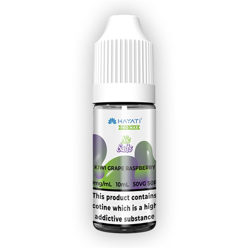 Hayati Pro Max Nic Salts - Kiwi Grape Raspberry