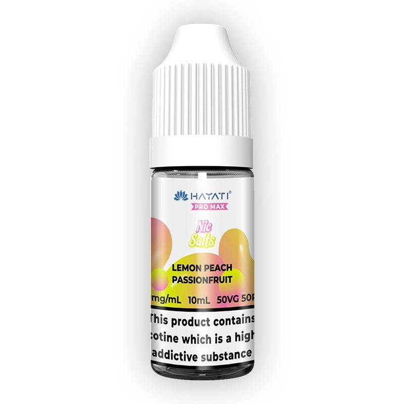 Hayati Pro Max Nic Salts - Lemon Peach Passionfruit