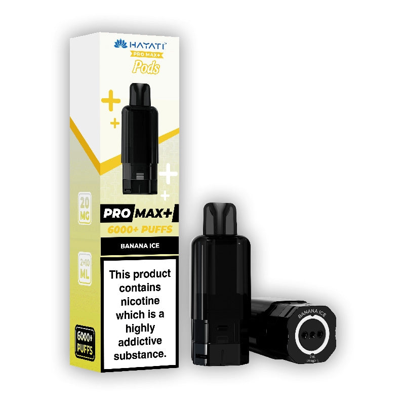 Hayati Pro Max Plus Prefilled Pods - Banana Ice