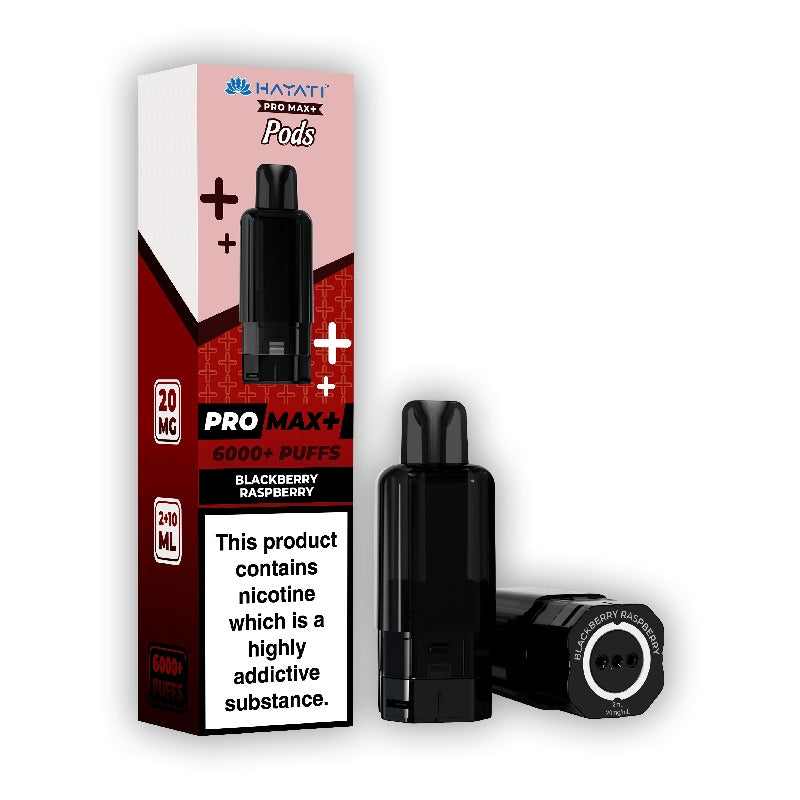 Hayati Pro Max Plus Prefilled Pods - Blackberry Raspberry
