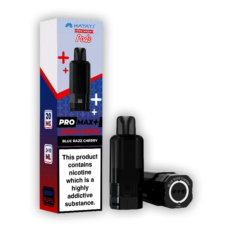 Hayati Pro Max Plus Prefilled Pods - Blue Razz Cherry