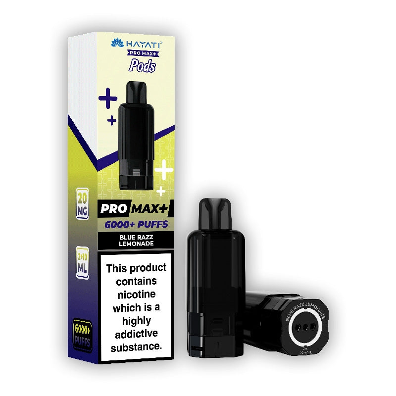 Hayati Pro Max Plus Prefilled Pods - Blue Razz Lemonade