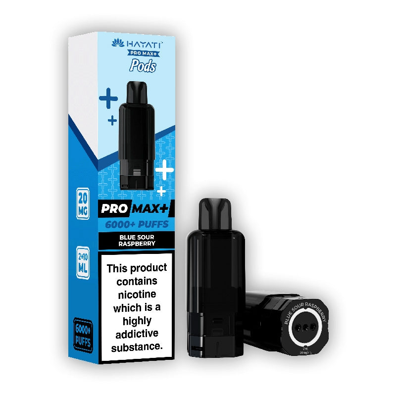 Hayati Pro Max Plus Prefilled Pods - Blue Sour Raspberry