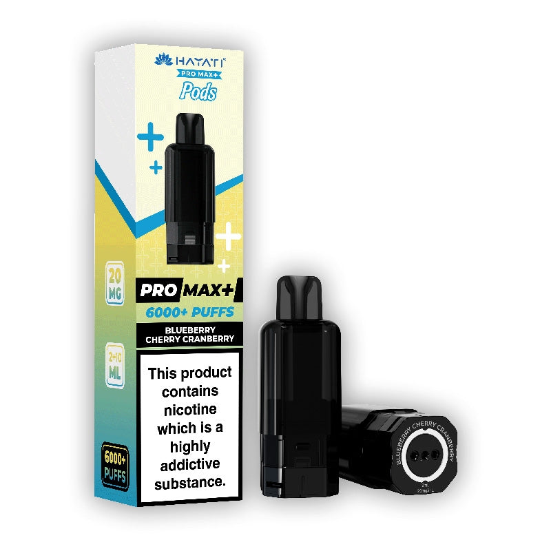 Hayati Pro Max Plus Prefilled Pods - Blueberry Cherry Cranberry