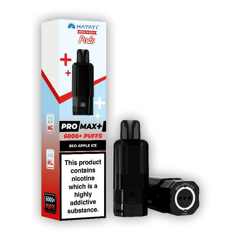Hayati Pro Max Plus Prefilled Pods - Red Apple Ice
