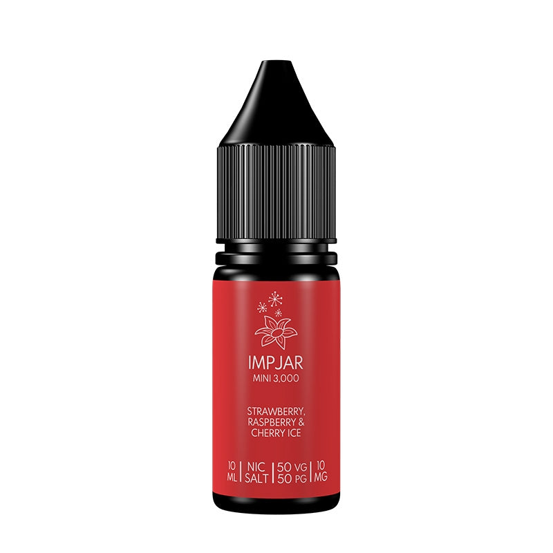 Imp Jar 3000 Nic Salts - Strawberry Raspberry Cherry Ice