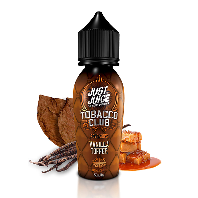 Just Juice TOBACCO CLUB 50ml Shortfill - Vanilla Toffee
