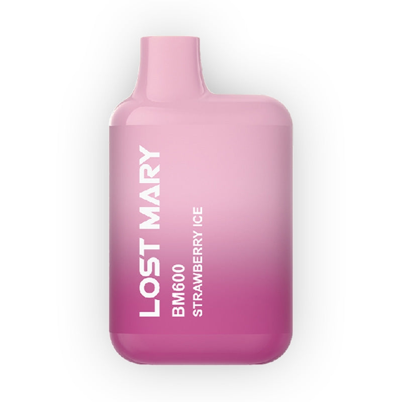 Lost Mary BM600 Prefilled Pod Vape Kit - Strawberry Ice