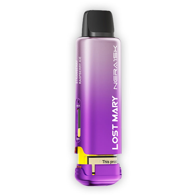 Lost Mary Nera 15K Fullview Prefilled Pods (Refill) - Strawberry Raspberry Ice