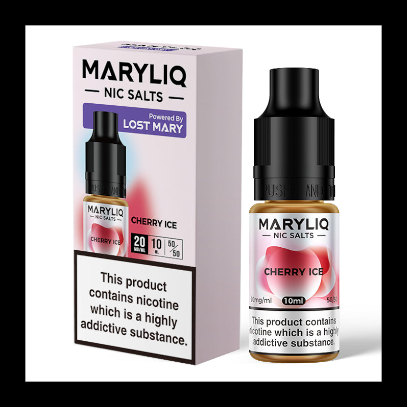 MaryLiq 10ml Nic Salts - Cherry Ice