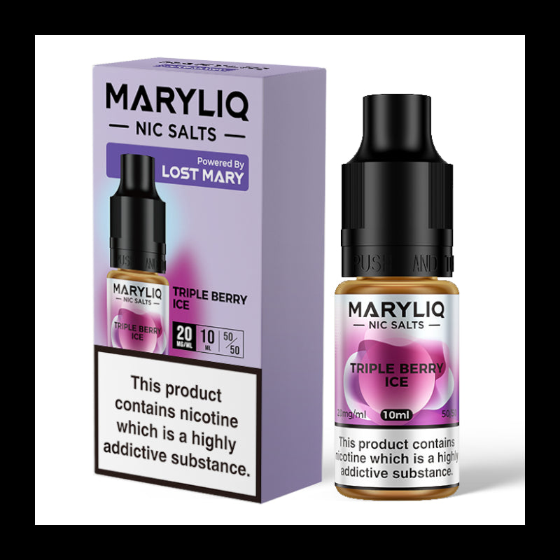 MaryLiq 10ml Nic Salts - Triple Berry Ice
