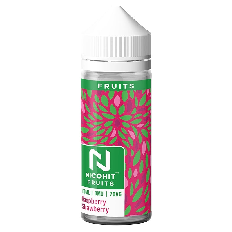 Nicohit FRUITS 100ml Shortfill - Raspberry Strawberry