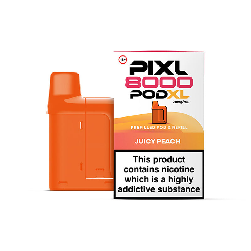 PIXL 8000 Prefilled Pods - Juicy Peach