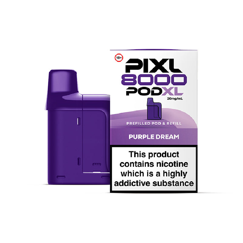 PIXL 8000 Prefilled Pods - Purple Dream