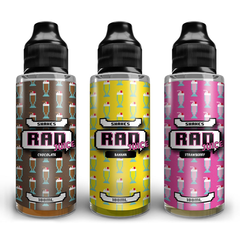 RAD Juice SHAKES 100ml Shortfill - Strawberry