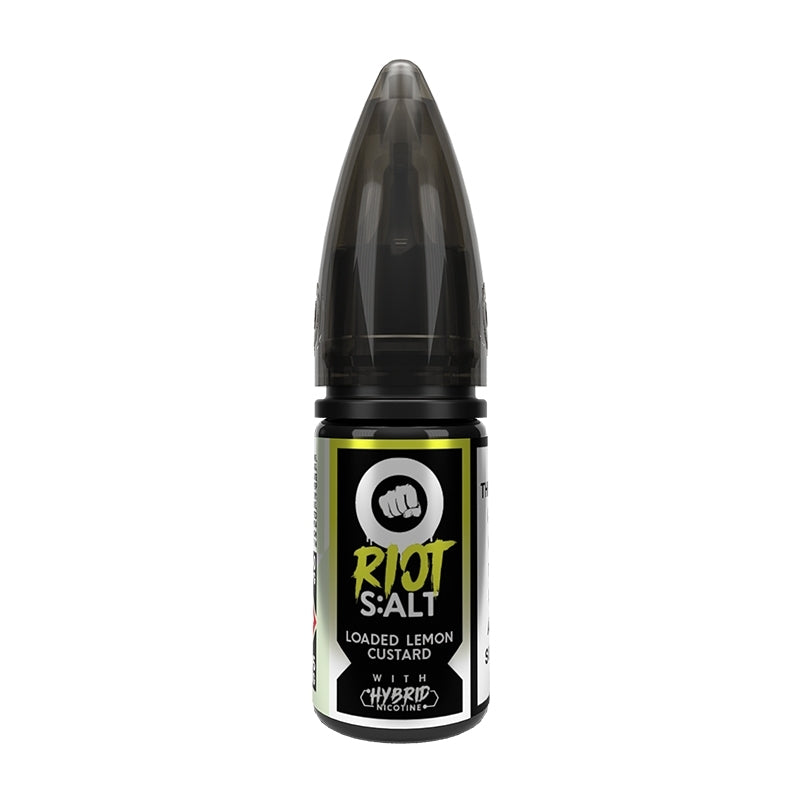 Riot Original 10ml Nic Salts - Loaded Lemon Custard