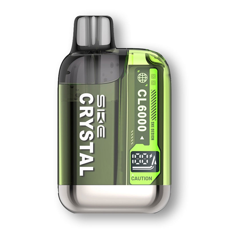 SKE Crystal CL6000 Prefilled Pod Vape Kit - Fresh Menthol Mojito