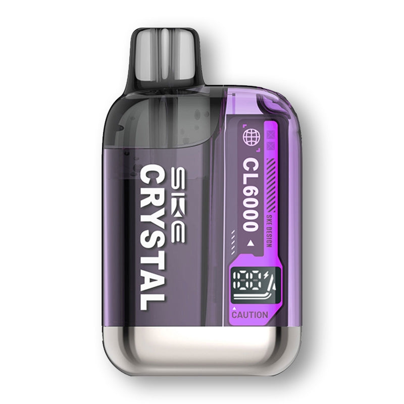 SKE Crystal CL6000 Prefilled Pod Vape Kit - Grape Splash