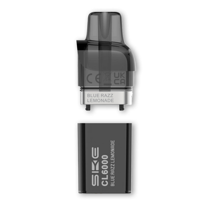 SKE Crystal CL6000 Prefilled Vape Pods 12ml - Blue Razz Lemonade