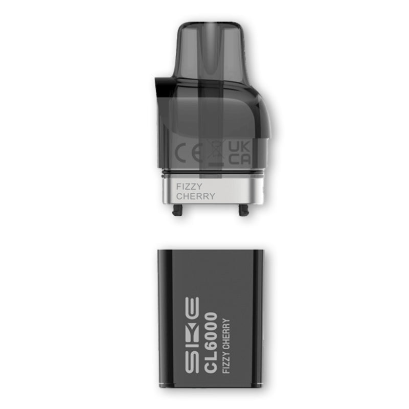SKE Crystal CL6000 Prefilled Vape Pods 12ml - Fizzy Cherry