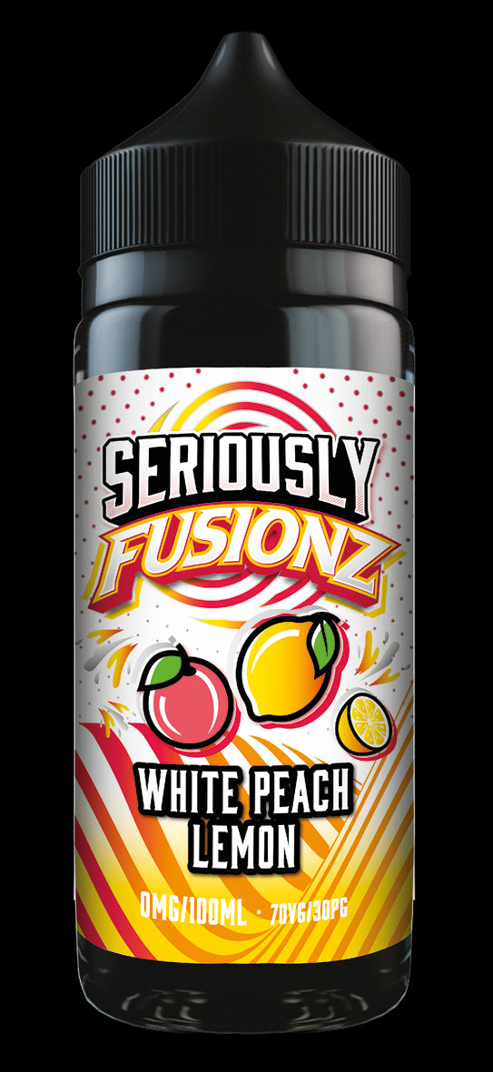 Seriously FUSIONZ 100ml Shortfill - White Peach Lemon